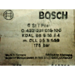Inyector Bosch 0432231015 KDAL DLL35S559 MAN RVI 7701015115 NOS
